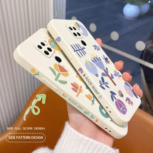 Sun With Sunglasses Phone Case For Xiaomi Redmi Note 10 10S 9T 9 8 7 Pro MAX Redmi 9 9A K40 K40pro K30 K20 Liquid Silicone Cover