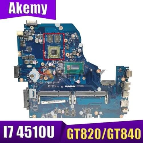 For ACER E1-572 V3-572G E5-531 E5-571G laptop motherboard LA-B162P LA-B991P mlc11.004 CPU I7 4510U GPU GT820/GT840 Mainboard