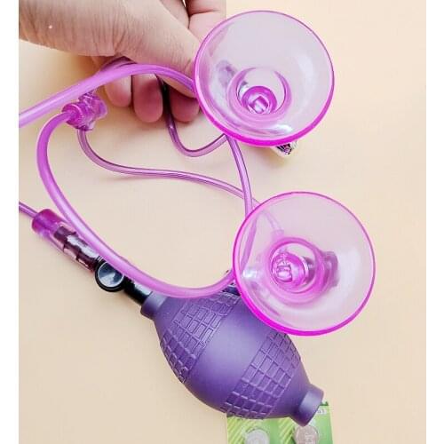 Chest massager women breast enlargement vacuum stimulation breast cup