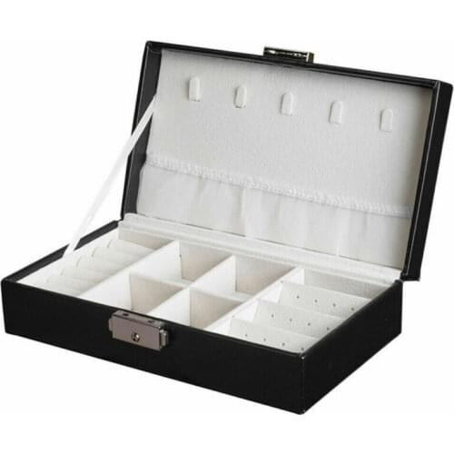 Jewelry Box for Women Leather Jewelry Organizer Storage Display Jewellery Box Packaging Joyeros Organizador De Joyas Dropship