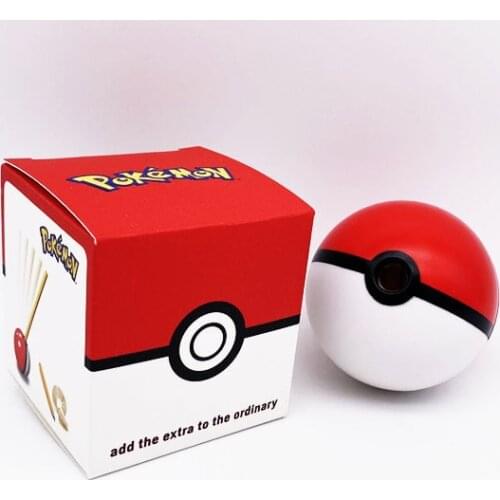 Pokemon Pokeballs Cartoon Creative Elf Ball Pencil Sharpener Anime Figures Toys Childrens Learning Stationery Pencil Sharpener