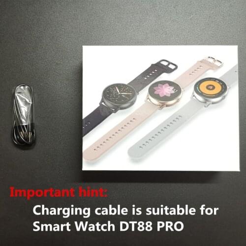 100% original charging cable charging base suitable for smart watch dt88 pro magnetic charging cable USB connection