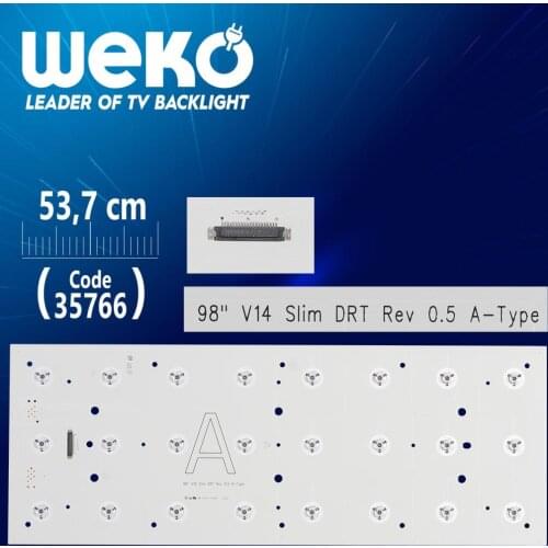 98 V14 SLYM DRT REV 0.5 A-TYPE - 53.7 CM 24 LED- (WK-1234)