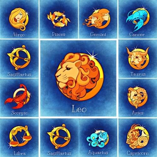 Zodiac Sign 5D Diamond Painting Twelve Constellations DIY Diamond Embroidery Cross Stitch Mosaic Birthday Gift Home Decor Art