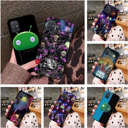 TV Spaces cartoon Final Phone Case For Samsung Galaxy A52 A21S A02S A12 A31 A81 A10 A30 A40 A50 A70 A80 A71 A51 5G