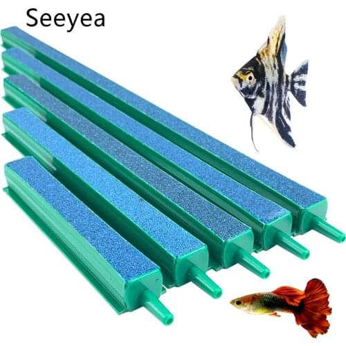 5 Size Gas Stone Aquarium Oxygen Pump Air Stone Bubble Bar Aeration Pump Bubble Stone Water Wall Sandstone Fish Tank Accessories