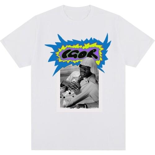 Igor Golf Wang Tyler The Creator rapper hip hop music t-shirt Cotton Men T shirt New TEE TSHIRT Womens