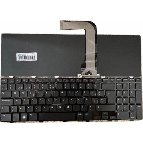 Keyboard for DELL Inspiron 15R N5110 M5110 N 5110 Black Spanish SP