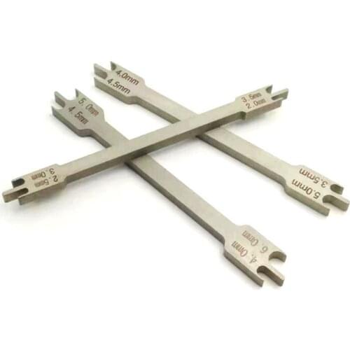 3 Pcs Dental Locator Bracket Placement Gauge Dental Orthodontic Instruments Tool Dentist Lab Materials