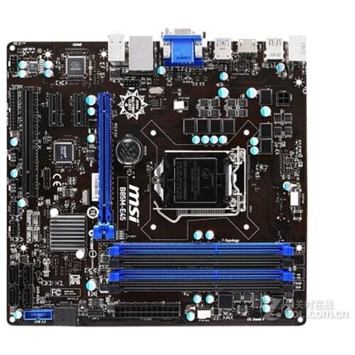 MSI B85M-E45 desktop motherboard B85 DDR3 LGA 1150 motherboard LGA 1150 i7 i5 i3 DDR3 32G SATA3 UBS3.0 mainboard
