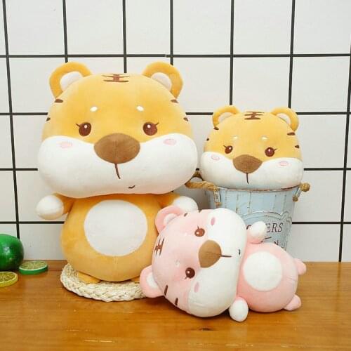 Cute Baby Cat Plush Toy Soft Cartoon Stuffed Animal Doll Kids Room Decoration Pillow Children Birthday Gift