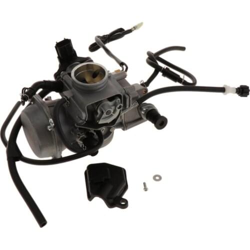 Motorbike Carburetor and Fuel Line Fits for Honda Rincon TRX650FA 2003 -2005 Engine, Easy to Install & Replace