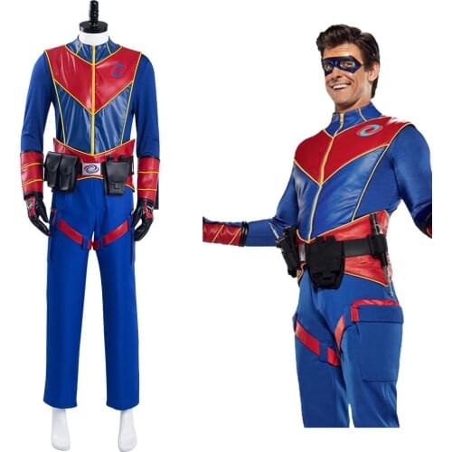 Henry Danger- Captain Man Cosplay Costume Outfits Halloween Carnival Suit