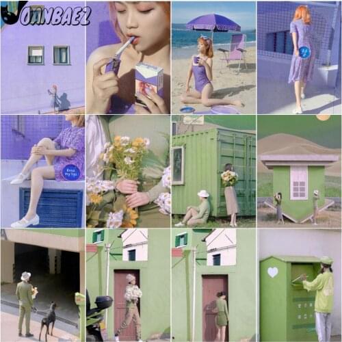 Fashion Girl Diamond Painting Numbers Character Mosaic Kit Cross Stitch Embroidery 5D Diy Hand-Inlaid Wall Decoration Design