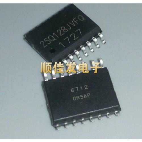 10PCS~50PCS/LOT W25Q128JVFIQ 25Q128JVFQ SOP16 New original