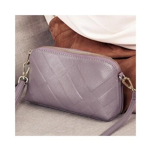 Handbag Fashion Purse Clutch Bag Genuine Leather Small Ladies Crossbody Bags Female Casual Shoulder Bags for Women Luxury