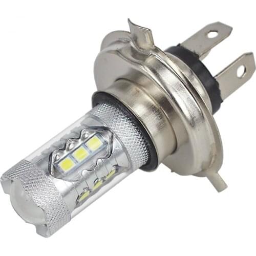 2Pcs High Power 80W LED H1 H3 H4 H7 H8 H11 9005 9004 4300K Yellow 2835 Driving Bulbs 12V Car Golden Fog Lights Lamp