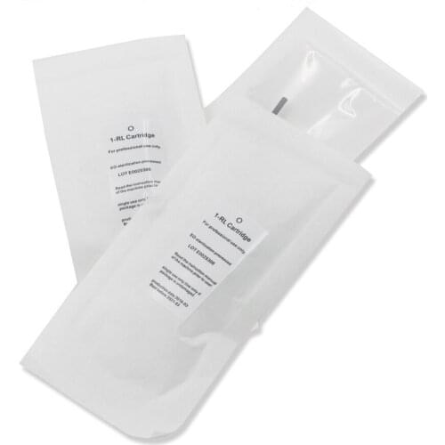 50 pieces/Lot 1RL Permanent Makeup Eyebrow Tattoo Needles for 600D-G Rotary Eyebrow Tattoo Machine Pen