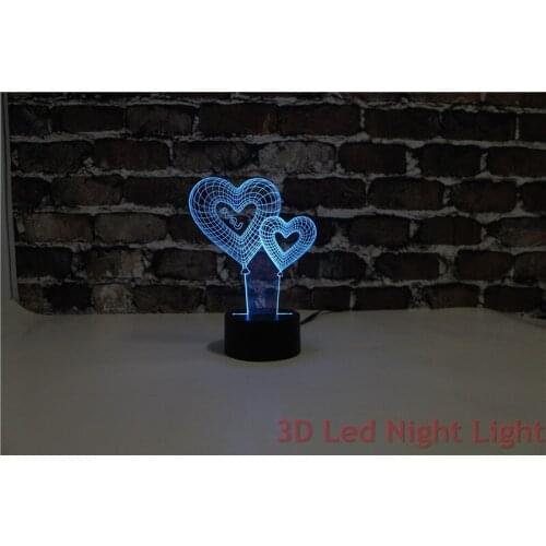 Attic Room Decoration 3D Lighting Led Nite Lite with RoHS Certificate YJM-2903