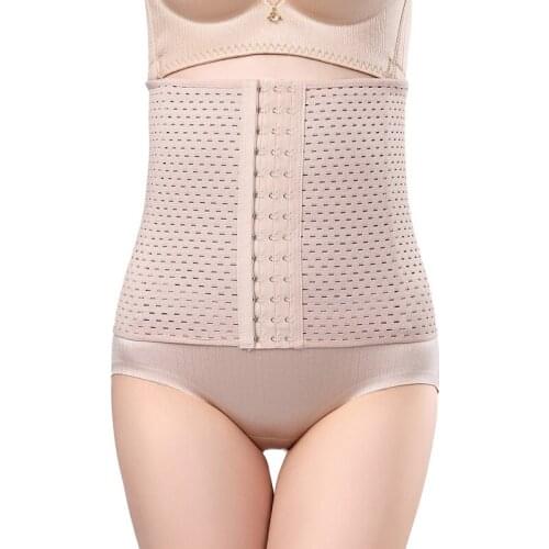 Women Waist Trainer Shaperwear Shorts Breathable Body Shaper Slimming Tummy Underwear Panty Shaping Female Modeling Strap