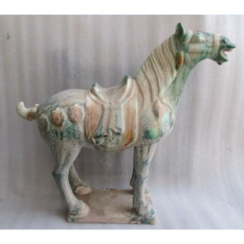 11.82 inch/ Tang sancai ceramics collection horses in ancient China/7