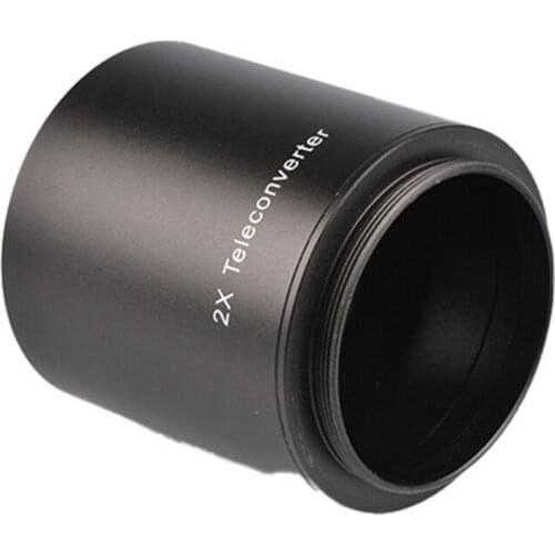 2 Times Teleconverter for M42 T2 0.75mm Screw Lens Camera Telescope Lens Accessories