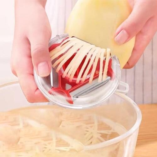 3 PCS Peeler Set Multifunctional Vegetables Fruit Peeler Potato Slicer 3 In 1 Creative Sturdy Durable Blade Zesters Grater