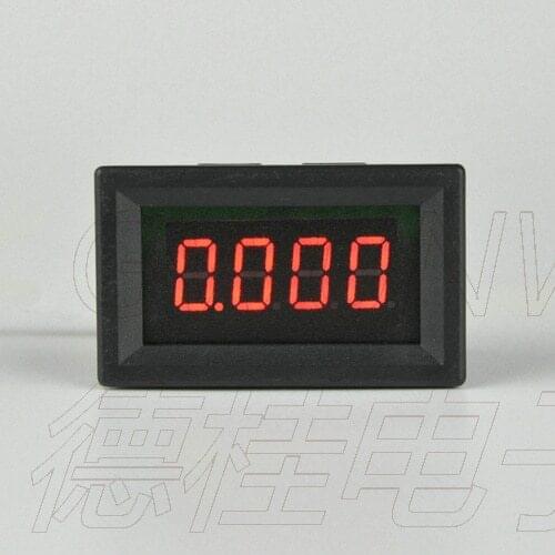 GWUNW BY436BJ DC0-10A digit ammeter Current Panel Meter Upper limit lower limit Alarm function Buzzer Output control voltage