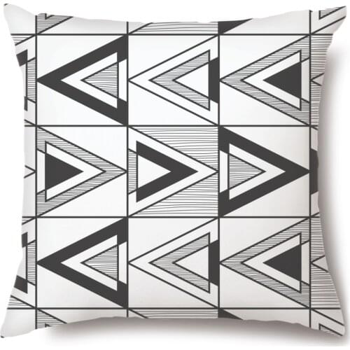 Artinlive New Gray Cotton Linen Office Simple Pillowcases Hemp Pillowcase Plain Car Sofa Cushion Cover Fashion Decorate