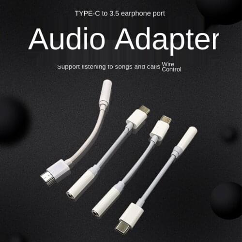 Type C 3.5 Jack Earphone Audio Aux Cable for Huawei USB To 3.5mm Headphones Adapter for SAMSUNG Galaxy Note 10 20 Plus S10 S20