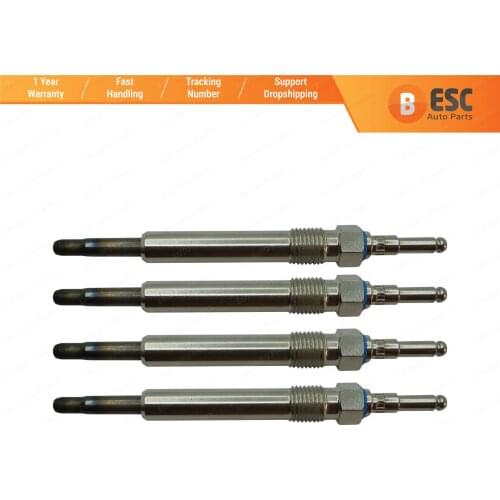 ESC EGP3-1 4 Pcs Heater Glow Plugs GX119, 0100226258, 88900724, 11591501, 11591601 for Mercedes Benz