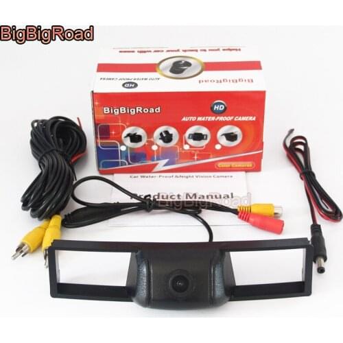 BigBigRoad CCD Car Front View Logo Camera For Porsche Cayenne 2018 2019 2020 Waterproof Night Vision