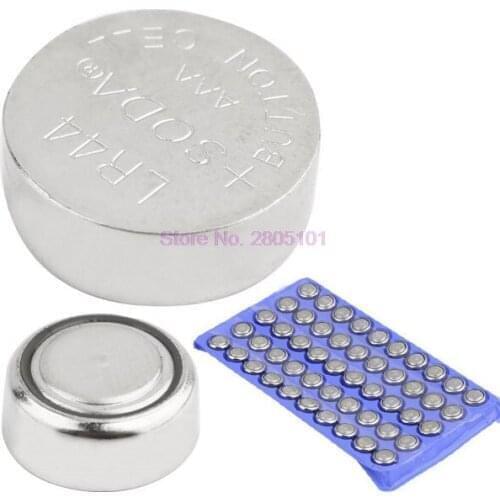 By DHL or EMS 2000 pieces AG13 LR44 SR44 L1154 357 A76 Button Cell Battery