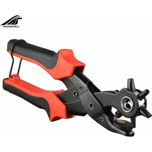 Leathercraft Punching for Leather Hole Punch for Belts Stitching Plier Perforator Eyelet Piercer Leather Craft Tools