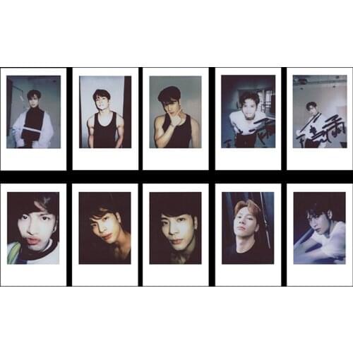 8Pcs/Set KPOP GOT7 Self Made Paper Lomo Card Photo Card Poster HD Photocard Fans Gift Collection