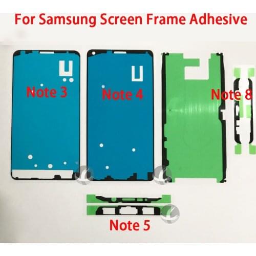 1pc Front Frame LCD Screen Adhesive for Samsung Galaxy Note 1 2 3 4 5 8 9 Neo Edge Mini Waterproof Sticker Glue