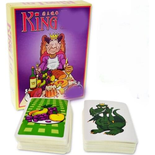 King Board Game 3-5 Players to Play Best Gift Family/Party/Friends Funny Puzzle Cards Game