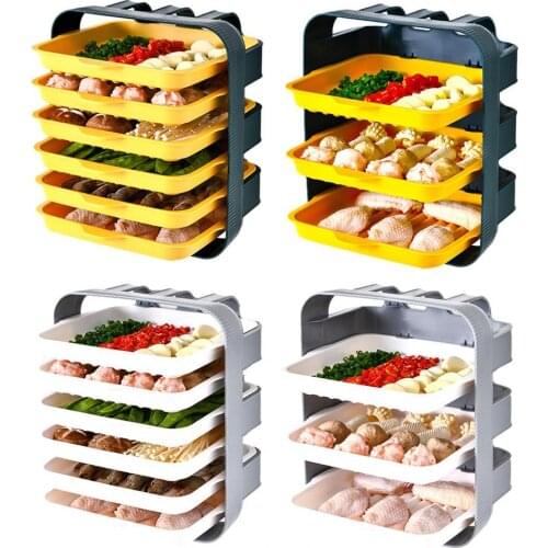 Hot Sales 1 Set Dishes Tray Space-saving Easy to Wash Plastic Suction Holder Dish Rack for Kitchen