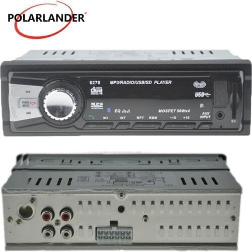 Radio cassette player Car radio bluetooth car audio Stereo Autoradio AUX IN MP3 FM SD card 1 Din remote control in dash 12V