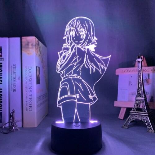 Anime Led Night Light Infinite Stratos Charlotte Dunois for Bedroom Deco Gift Colorful Nightlight Manga 3d Lamp Infinite Stratos