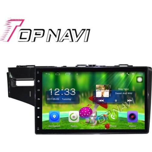 Topnavi 10.1'' Quad Core Android 6.0 Car GPS Navigation For FIT 2014 2015 2016 For Honda Radio Audio Multimedia Stereo ,No DVD