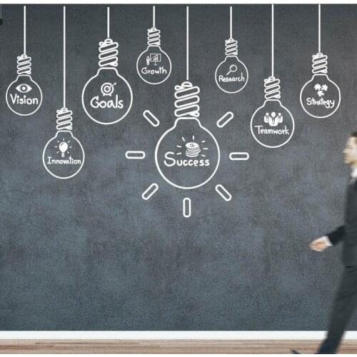 Success Team Work Wall Decal - Office Wall Vinyl Sticker-Office Wall Art-Large Office Wall Sticker 2285