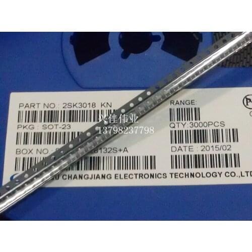 100pcs 2SK3018 KN SOT23