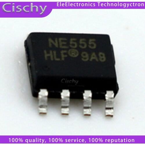 10PCS/LOT NE555 NE555P NE555N ne555 DIP-8 Timing Chip Brand New ne555 Wholesale