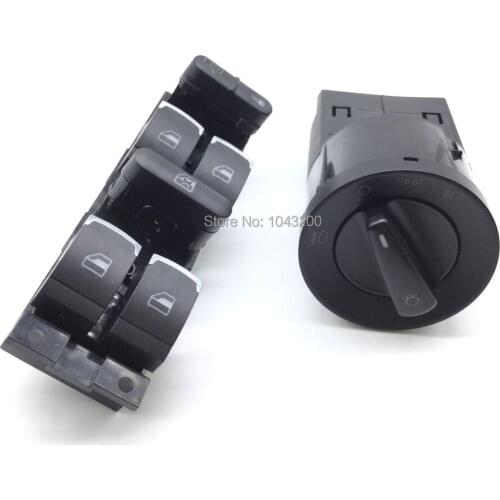 3BD 959 857 New Window Switch Headlight Switch 3BD959857 For VW Volkswagen 99-04 Bora Golf Jetta MK4 Passat B5 OE # 1C0 941 531