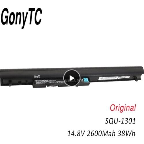 GONYTC SQU-1301 2600mAh 38Wh SQU-1301 SQU-1201 SQU-1202 Laptop Battery for HAIER X3P Series X3P-I53210G40500RDTS 916Q2232H 916T2