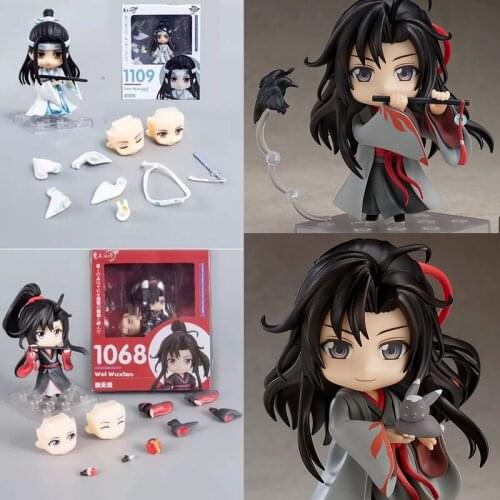 Wei Wuxian Figure Yi Ling Lao Zu Mo Dao Zu Shi Anime Lan WangJi Action Figures Toys Doll
