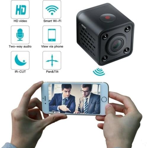 HDQ9 Mini WiFi Camera HD 1080P Video Audio Recorder with IR Night Vision Motion Detection Small Wireless Camcorder Car Micro Cam