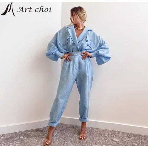 Spring Autumn Two Piece Set Tracksuit Casual Outfit Suits Women Loose Long Blouse Tops Straight-Leg Pants Linen 2 Piece Sets