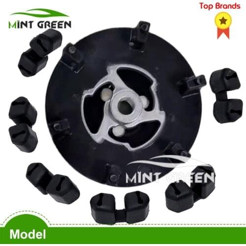 Brand New Air Conditioner AC Compressor Clutch Hub + Rubber For BMW E90 E91 E92 E93 323 325 330 E60 E61 525 523